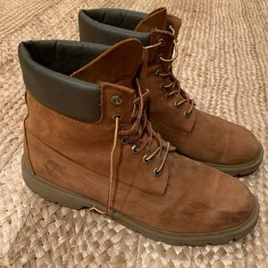 Timberland 6 Inch with Padded collar Rust Nubuck